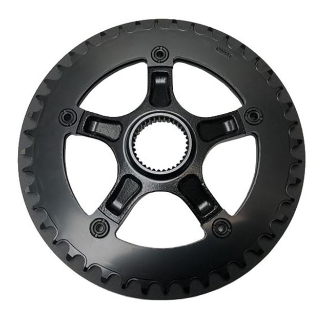 Order a A replacement 44 tooth crank sprocket for the Bafang G510/M620 electric bike motor.