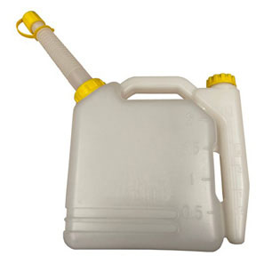 Two Stroke Mixer Bottle with Removable Nozzle