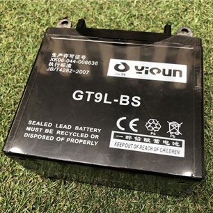 Battery for 15HP Chipper Electric Start (GT9L-BS)