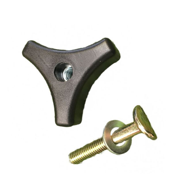 Order a A genuine replacement handle frame knob and bolt for our Titan Pro 22 zero turn lawnmower. Real manufacturers part only from Titan Pro.