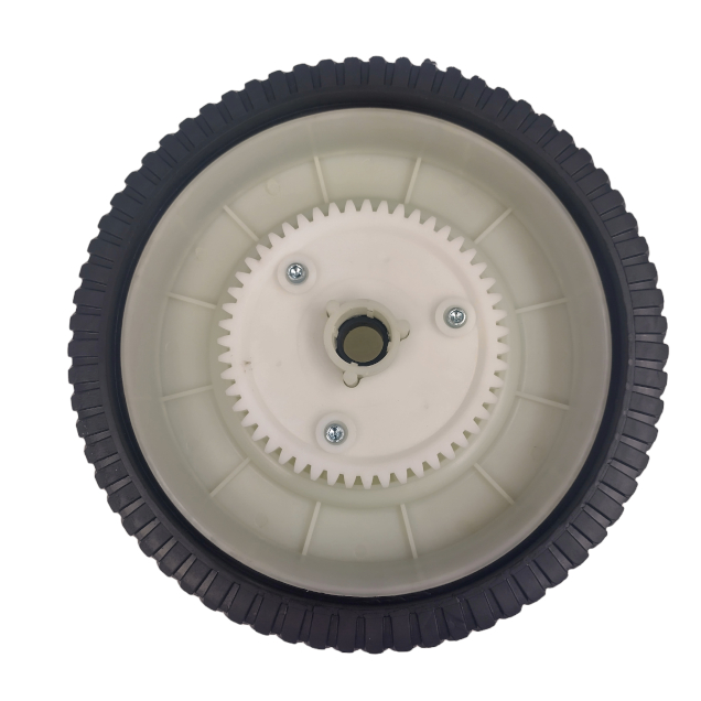 Order a A genuine replacement wheel for the Titan Pro TPSP42/TPSP48 42 and 48 lawn sweeper.