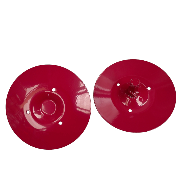Order a A pair of genuine replacement discs for the TP500 petrol rotavator.