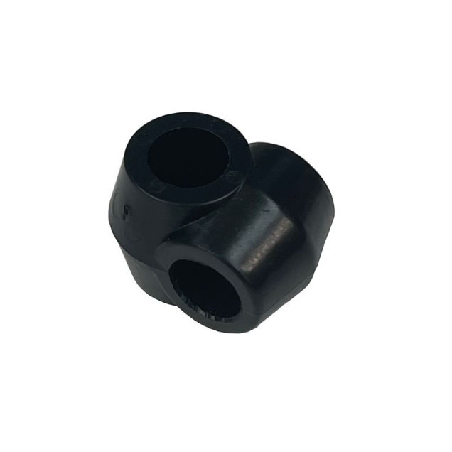 Order a A genuine replacement plastic connector for the Warrior two-wheel tractor.