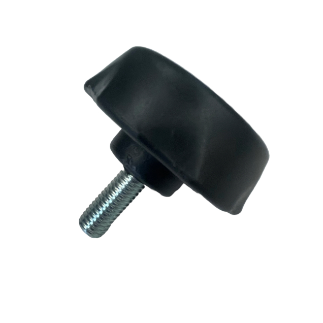 Order a A genuine replacement multiple lobe clamping knob with threaded bolt for the Mule tracked dumper.