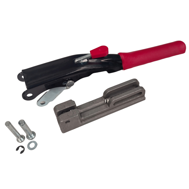 Order a A genuine replacement safety lever for the electric tracked barrow.