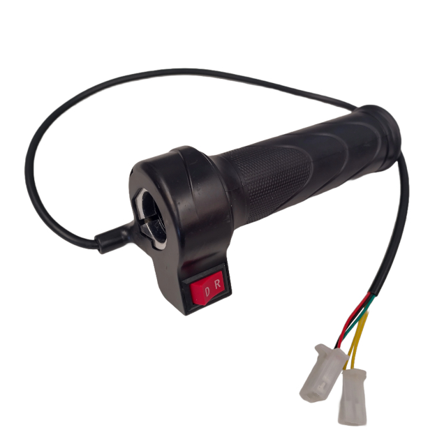 Order a A genuine replacement speed regulator handle for the electric tracked barrow.