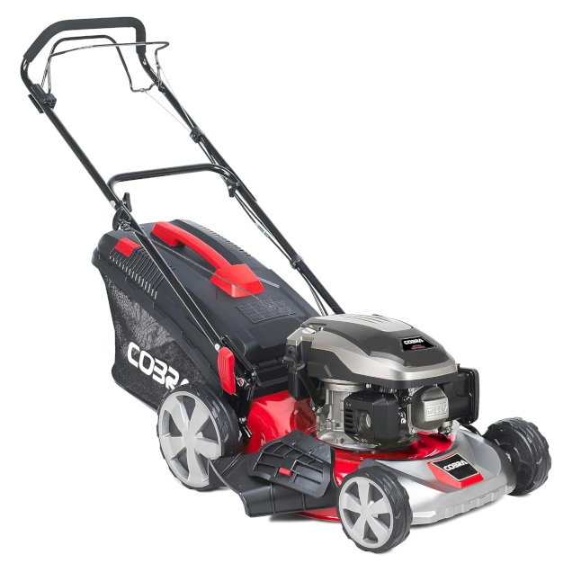 Order a Cobra continues to innovate and that is in full view here with one of the most reliable and consistent 18 mowers on the market Powered by the 144cc Cobra OHV petrol engine this is a lawnmower packed with features that delivers an incredible level of grass-cutting power.