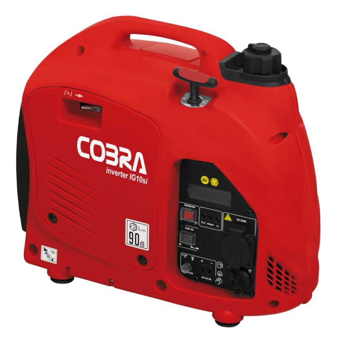 Order a The Cobra IG10SI Generator provides a clean quiet reliable source of power whether you8216re in a caravan camping or a motor home.