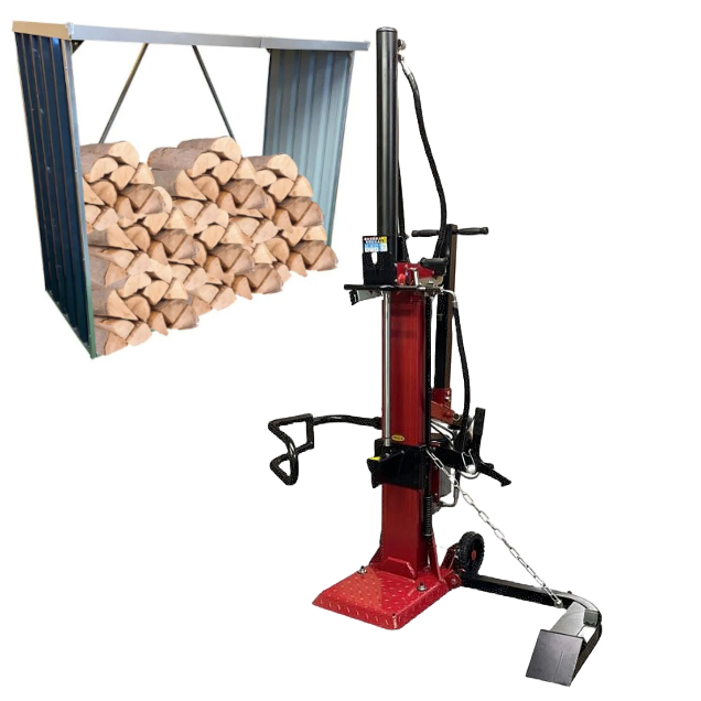 Order a Here we have the 11 ton electric vertical log splitter. The most powerful electric splitter Titan Pro has ever offered
